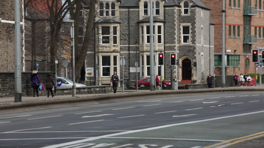 Central Cardiff, Wales