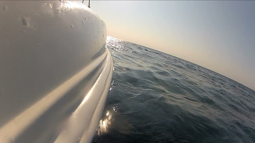 Boat, right front side view