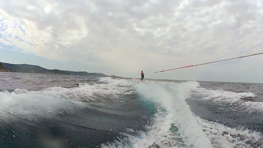 Wakeboarding, Front view