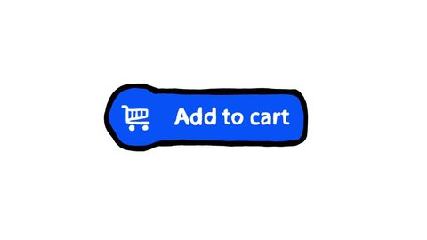 Handmade Scribble Animation Blue Add Cart Stock Footage Video (100%  Royalty-free) 26132318 | Shutterstock