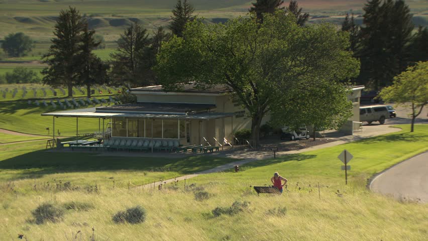 CROW AGENCY, MONTANA - CIRCA JULY 2010: LITTLE BIGHORN BATTLEFIELD NATIONAL MONUMENT