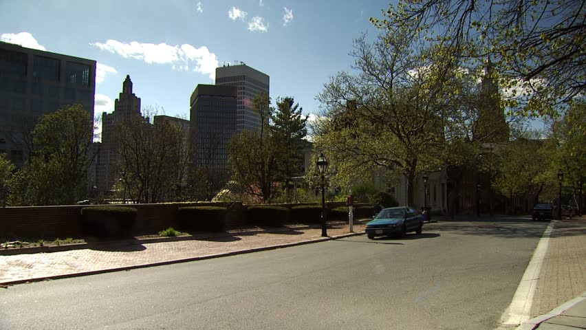 PROVIDENCE, RHODE ISLAND - CIRCA JUNE 2008: Providence Rhode Island - Benefit Street 