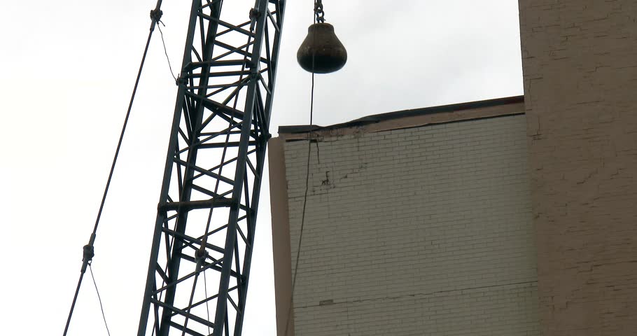  Wrecking Ball - Old Hotel - Demolition, First Hole