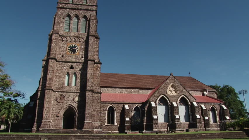 St George's Anglican Church - Basseterre, St Kitts, Caribbean