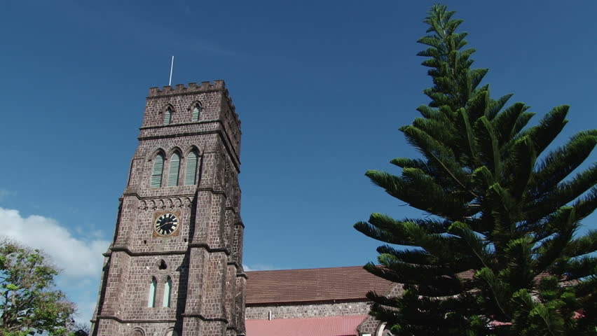 St George's Anglican Church - Basseterre, St Kitts, Caribbean 