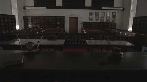 A still shot inside the Pike County Courthouse, Ohio (Circa March 2014)