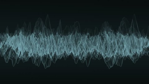 Reading of smooth vibrating spectrum.
Loop ready animation of abstract waveform.