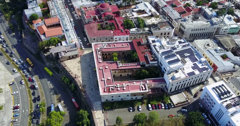 Aerial Footage of Santo Domingo, Dominican Republic | Shutterstock HD Video #26208362