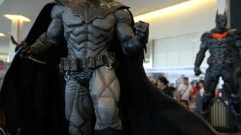 Batman Marvel Hero Toy at Comic Con, Bangkok, Thailand - 21 April 2017