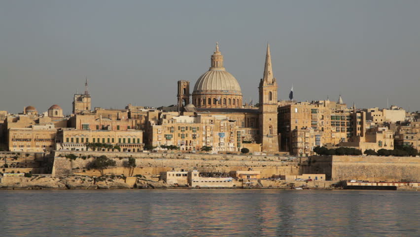 The Skyline of Valletta, Malta 스톡 동영상 비디오(100% 로열티 프리) 2625125 | Shutterstock