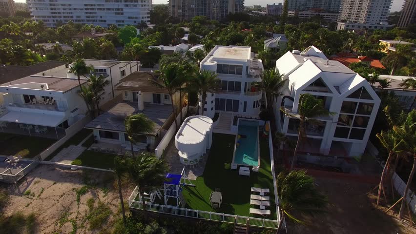 Aerial Fort Lauderdale Beach