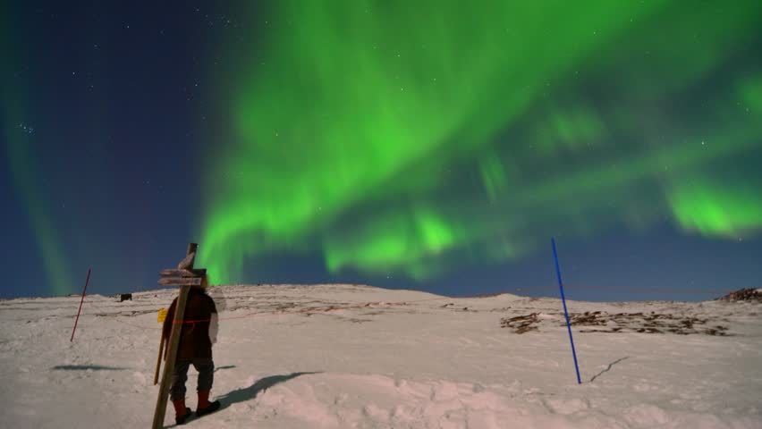 A happy aurora watcher!