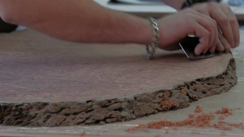 Manufacturer of Decorative Table For the Loft Cafe, Man in Manual Processes Tree