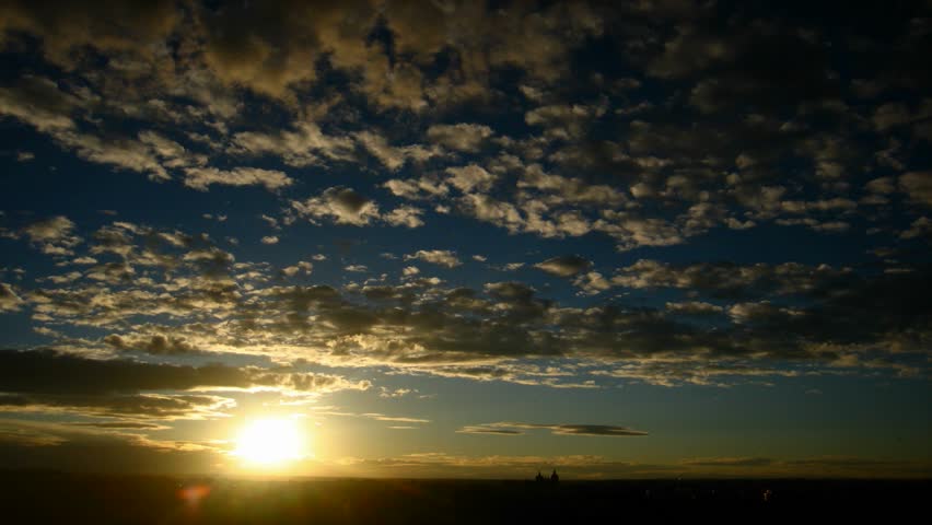 Sunrise Clouds Time lapse