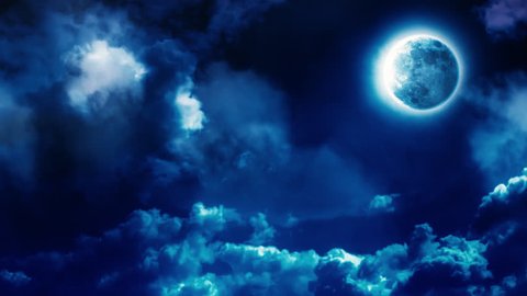 Super blue moon in the night sky - Free HD Video Clips & Stock Video  Footage at Videezy!