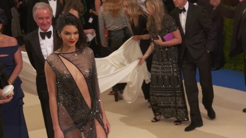 Metropolitan Museum of Art, New York, USA - 01 May 2017 - Kendall Jenner at The Costume Institute Benefit Gala celebrating Rei Kawakubo / Comme des Garcons: Art of the In-Between