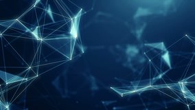 Plexus abstract network titles technology science background loop - Powered by Shutterstock - Get 15% off with code: PIKWIZARD15