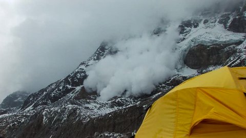 Mount Everest camp 2. Himalayas, Nepal  