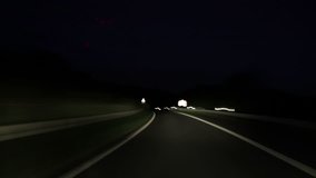 German highway - time lapse
