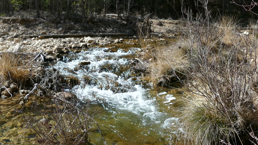 Stream in Sierras de Cazorla, Segura y Las Villas Natural Park Spain