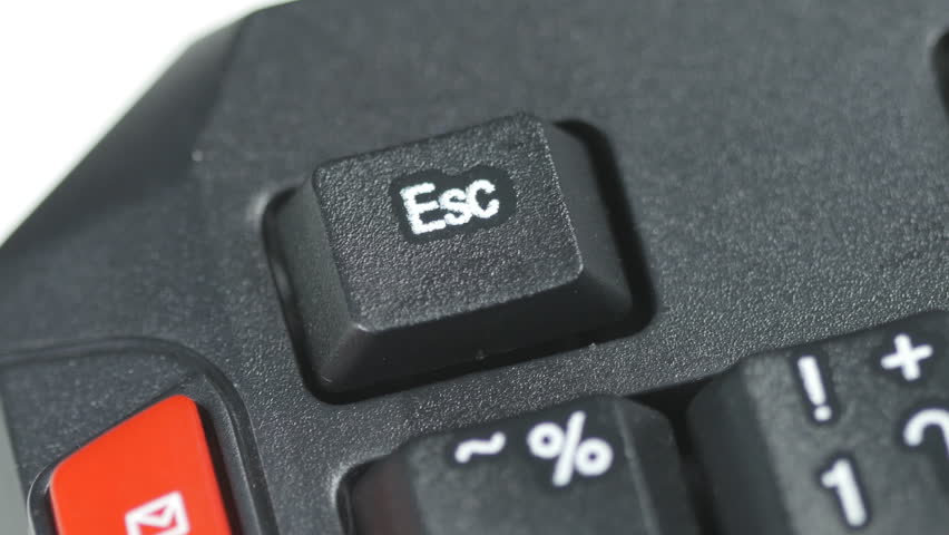 Escape button