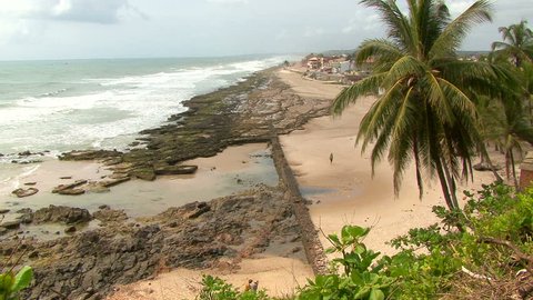 Nova Bras’lia beach  in Ilheus, Brazil