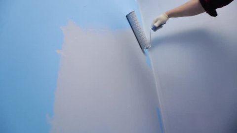 Paint Roller in Hand