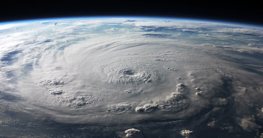 Hurricane Felix View From Space to Earth Animation, 4K some elements furnished by NASA images | Shutterstock HD Video #26481353