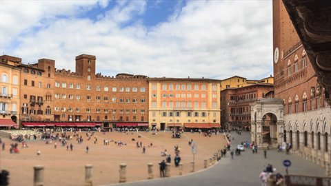 Square in Siena