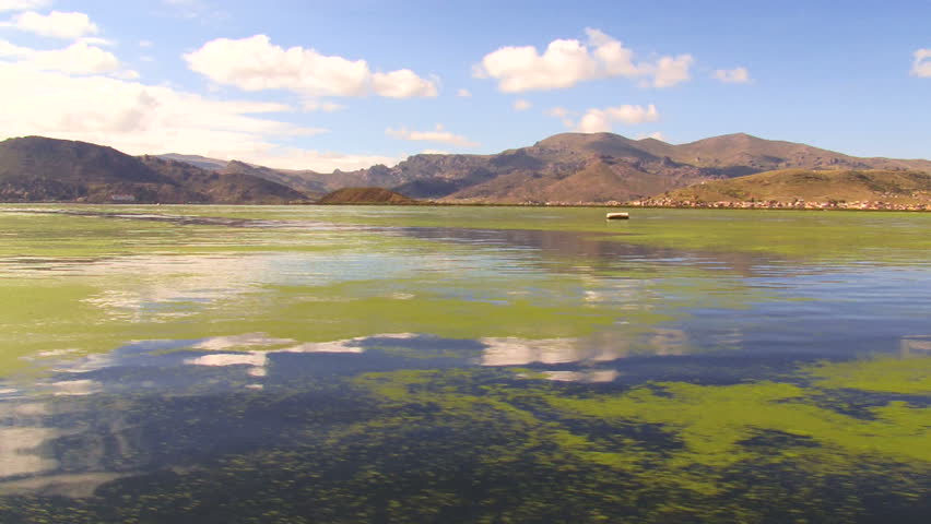 Boat trip on Titicaca lake, Peru