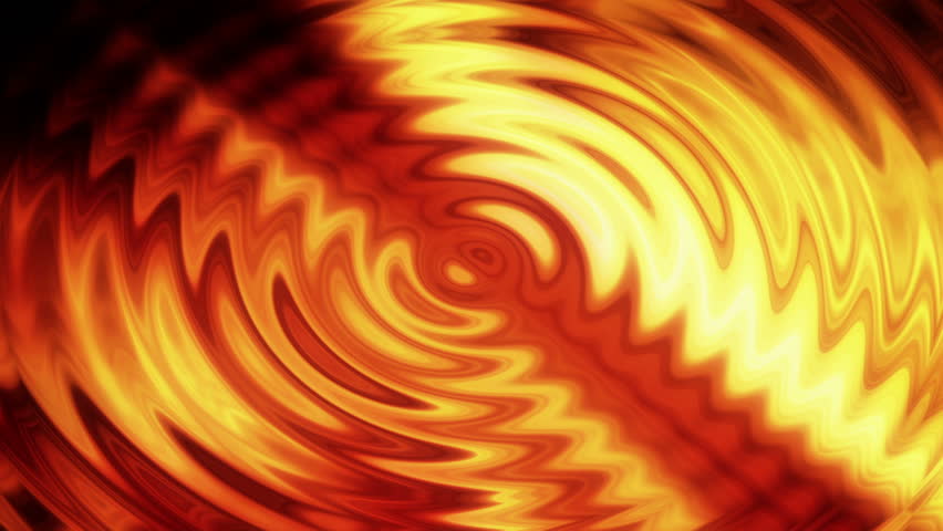 Abstract golden liquid rippling background stock footage. Beautifully rendered