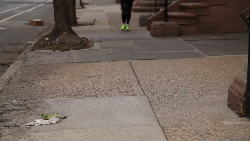 Jogging in Philadelphia