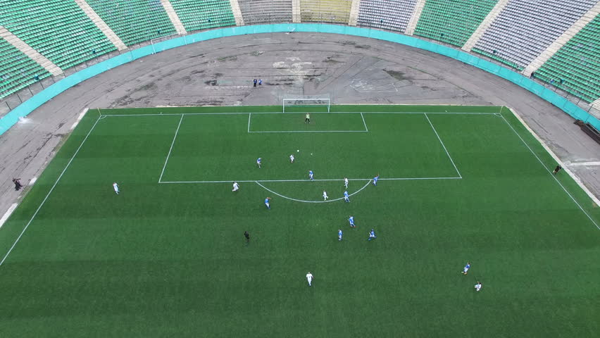Aerial football match play | Shutterstock HD Video #26594969