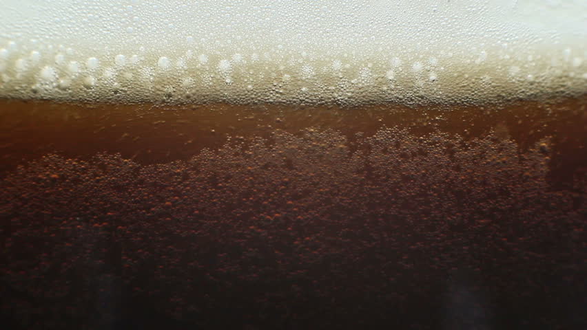 Macro Beer Bubbles 2 Royalty-Free Stock Footage #26612612
