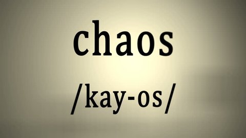 Definition: Chaos