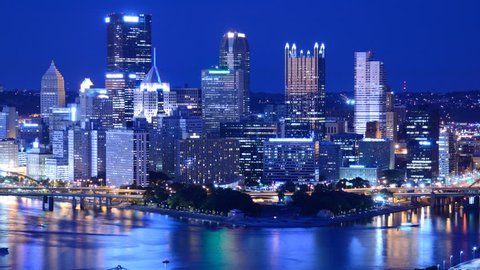 Pittsburgh, Pennsylvania downtown at The Point.