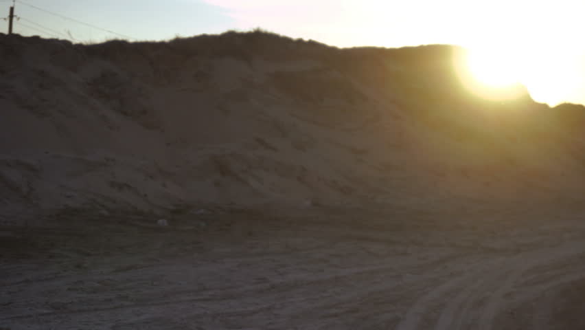 Sunset at the sand hills