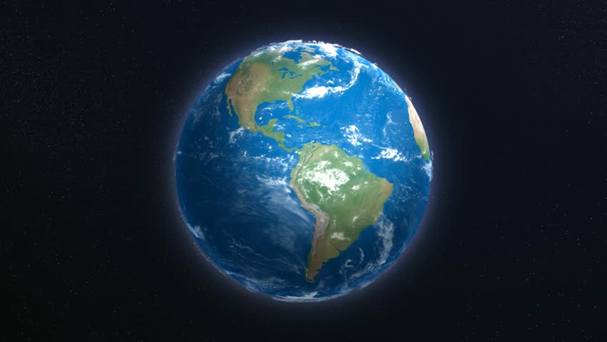 hd 1080 - planet earth rotates Stock Footage Video (100% Royalty-free ...