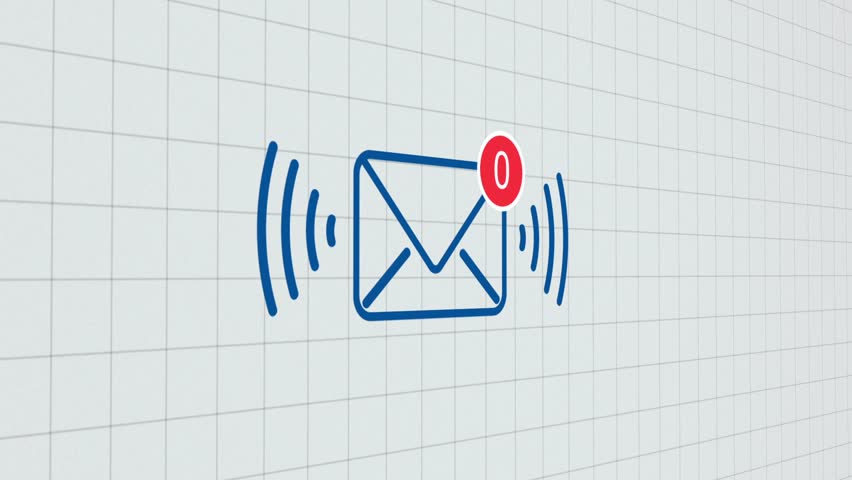 Close up of e-mail inbox with multiple messages appearing in the mailbox | Shutterstock HD Video #26676106