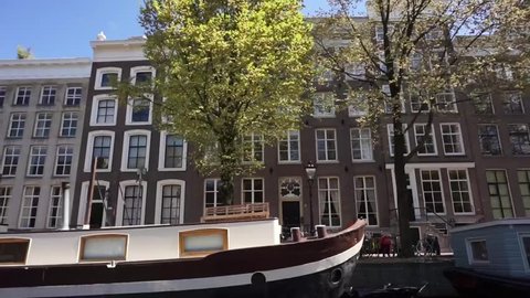 Amsterdam, by boat trough the canals
