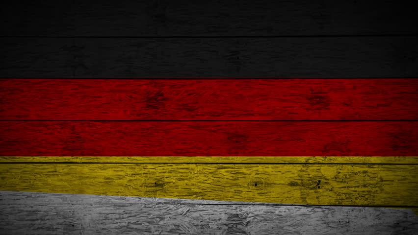 Painting Flag of Germany On Stock Footage Video (100% Royalty-free ...