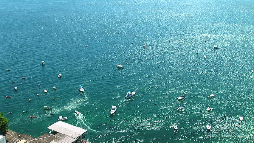 Barra Beach in Salvador, Brazil