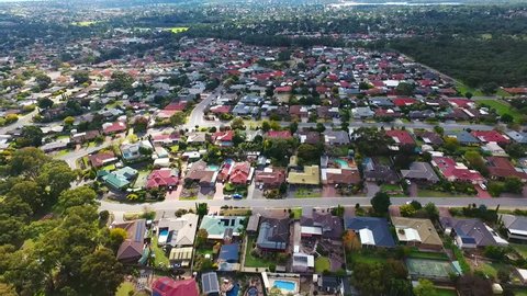 aerial view of a suburb in south Australia, lifestyle living in adelaide  
