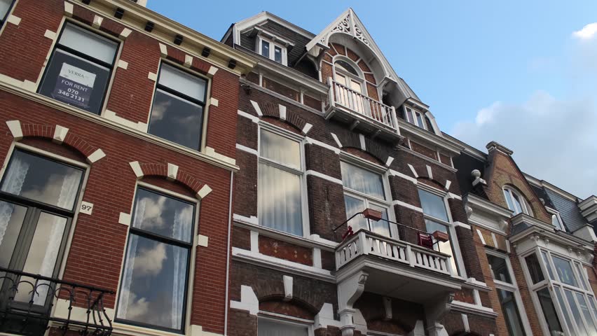 The Hague, Netherlands- Old Town Streetscape (Groot Hertoginnelaan(