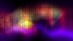 Geometric multicolored abstract flowing animated CG background loop