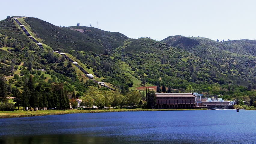MOCASSIN, CA/USA â MAY 17, 2012: The Mocassin Hydroelectric Plant provides