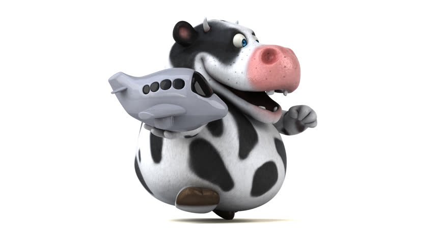 Fun cow - 3D Animation