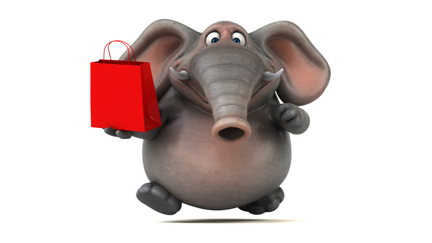 Fun elephant - 3D Animation