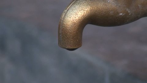 Malawi: water dripping from tap 2 