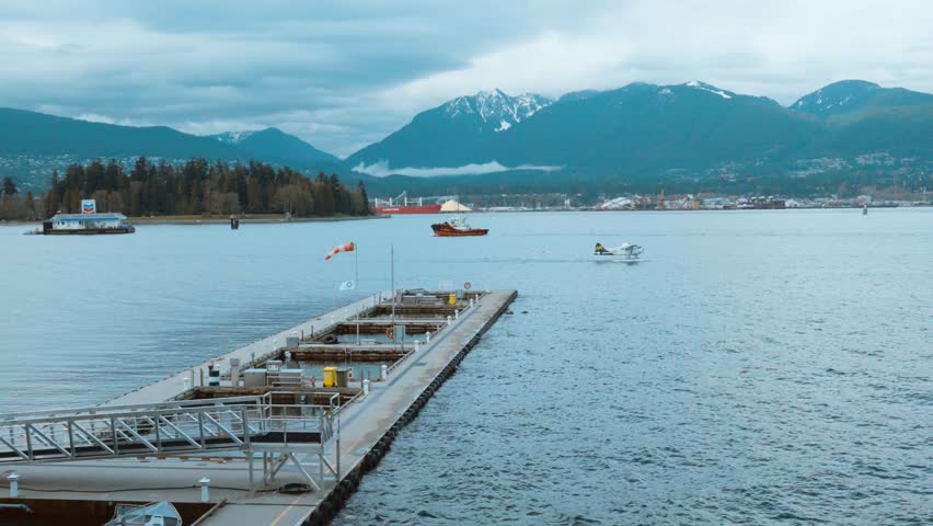 Amazing Vancouver Harbour - view from Canada Place